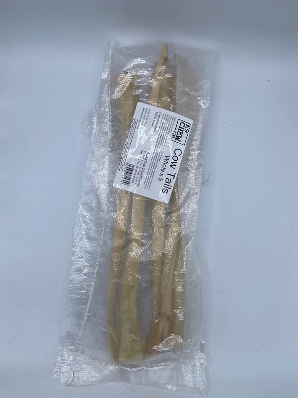 K9 Chew Co. Cow Tails Whole 1kg (approx. 5pc)